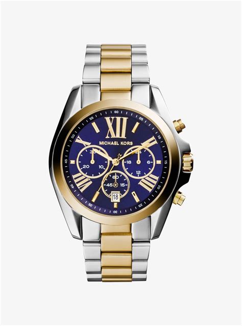 michael kors two-tone bradshaw watch|michael kors gen bradshaw smartwatch.